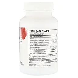 Вітаміни для мозку Thorne Methyl-Guard Plus 90 капсул - мініатюра 2