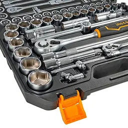 Набір торцевих головок Ingco Industrial 1/4" та 1/2" 94 предмети (HKTS42941) - мініатюра 4