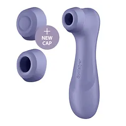 Вакуумний стимулятор клітора з вібрацією Satisfyer Pro 2 Generation 3 Connect App фіолетовий - мініатюра 2