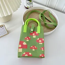 Сумочка в’язана, 24x12 см, FG230705028 (В асортименті) - мініатюра 6