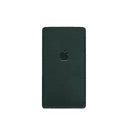 Шкіряний чохол для iPhone 13 Зелений Crazy Horse - мініатюра 5