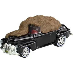 Колекційна модель машинки Hot Wheels Авторепліки Назад у майбутнє чорна (DMC55/HKC25) - мініатюра 2