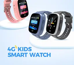 Дитячий смарт годинник Lemfo D-02 з GPS трекером, 4G SIM-картою, HD відеодзвінками, камерою, прослуховуванням та кнопкою SOS Чорний - мініатюра 4