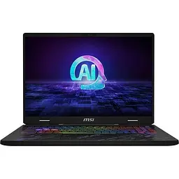 Ігровий ноутбук MSI Pulse 16 AI C1VGKG-011XRO, Intel Core Ultra 7 155H, 4.8GHz, 16 QHD+, 16GB, SSD 1TB, NVIDIA GeForce RTX 4070 8GB, Free DOS