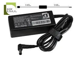 Блок живлення для ноутбука 1stCharger Sony 16V 64W 4A 6.5х4.4мм (AC1STSO64WA1) - мініатюра 2