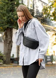 Поясна сумка бананка Sambag Tirso MSO чорний 31 х 12 х 5 см (80119001)