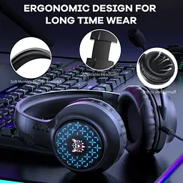 Навушники Onikuma Gaming with LED X7 - мініатюра 4