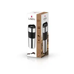 Термокружка Bergner Coffee & tea lovers 460 мл (BG-37789-BK) - мініатюра 5