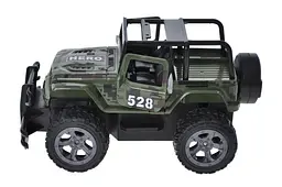 Машинка на радіокеруванні військовий джип акумуляторна Urban Off-Road 25968-1A в коробці р.20, 5х12, 8х10, 5см - мініатюра 5
