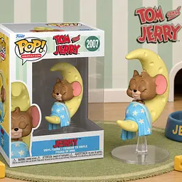 Ігрова фігурка Funko POP! серії Том і Джеррі S4 - Джеррі на сирному місяці (86281) - мініатюра 3