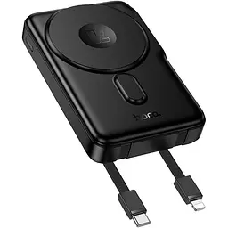 Зовнішній акумулятор Hoco Q48 Core MagSafe 10000mAh 20W Black [161352] - мініатюра 2