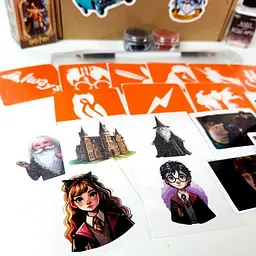 Подарунковий набір "Магічний подарунок від Гоґвортсу" Fresh Tattoo gift-box-potter-1kid - мініатюра 4