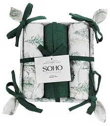 Набір рушників 40x60см Christmas 3 шт SOHO pbe0050662