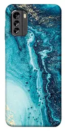Чохол Demsky Блакитна фарба для Nokia G60
