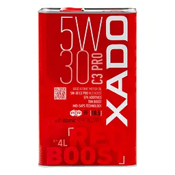 Моторне масло Xado Atomic Oil Red Boost 5W-30 4л(XA 26268)