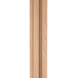 Рейка декоративна Sticker Wall PS 2900х117х20мм Бук SW-00002145- - мініатюра 5