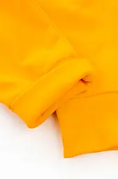 Дитячий комплект боді з капюшоном і штани з начосом Orange - мініатюра 7
