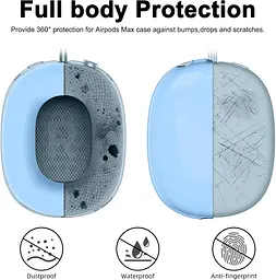 Чохол для Apple Airpods Max 2 / Airpods Max Ear Cups/Ear Pad/Headband Cover Blue (ARS83289) - мініатюра 3