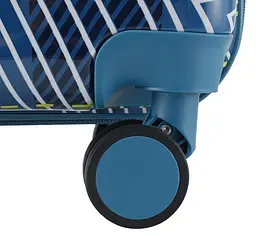 Валіза Semi Line 20" (S) Blue Pattern (T5652-1) (DAS302326) - мініатюра 6