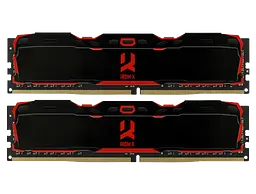Оперативна пам'ять GoodRam 32GB (2x16GB) DDR4 3200MHz IRDM Black (IR-X3200D464L16A/32GDC)
