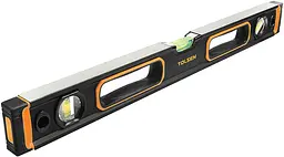 Рівень Профі 100см 3 капсули алюмінієвий Tolsen hoz0013745