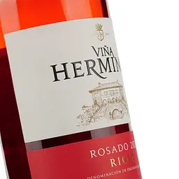 Вино Vina Herminia Garnacha, рожеве, сухе, 13,5%, 0,75 л (8000016627683) - мініатюра 3