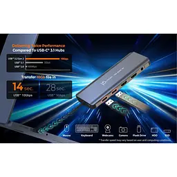 USB-Хаб j5create JCD398-N, USB Type-C 5-в-1 (JCD398-N) - мініатюра 5