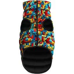 Курточка для собак WAUDOG Clothes малюнок "Блоки", M45, В 61-65 см, С 38-42 см