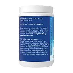 Мінерали Natural Vitality Гліцинат Магнію, 325 мг, CALM, Magnesium Glycinate, 120 капсул (PTG-04399) - мініатюра 3