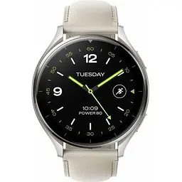 Смарт-годинник Xiaomi Watch 2 Titan Gray Case з білим листом штапу (BHR9306GL) (UA UCRF) - мініатюра 2