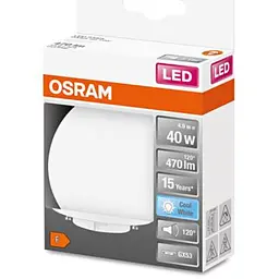 Лампочка Osram LED STAR, 4.9W, 470Lm, 4000K, GX53 (4058075433465) - мініатюра 3