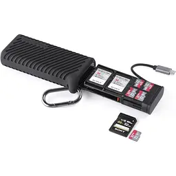 PGYTECH CreateMate Високошвидкісний зчитувач карток пам'яті Type-C USB 3.1 SD/Micro SD Card Reader для професійних фотографів