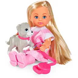 Лялька Simba Toys Еві Прогулянка під дощем з песиком (5733592) - мініатюра 2