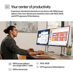 Монітор 27" HP S5 Pro 527pu QHD IPS 100Hz (9E0G5AA) - мініатюра 7