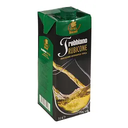 Вино Via del Molino Rubicone Trebbiano IGP, біле, сухе, 1 л - мініатюра 6