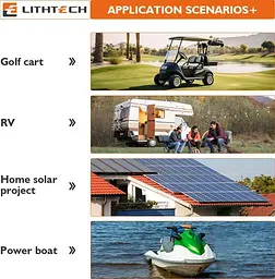 Акумулятор Lithtech LiFePO4 12V (12.8V/314Ah/4019.2Wh) (TE12314BH) [157972] - мініатюра 5