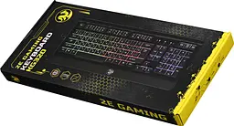 Клавіатура 2E Gaming KG320 LED USB Black Ukr (2E-KG320UB) - мініатюра 2