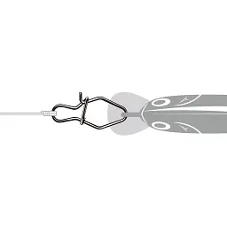 Застежка Decoy SN-2 V Snap 1 34lb (13 шт/уп) - миниатюра 3