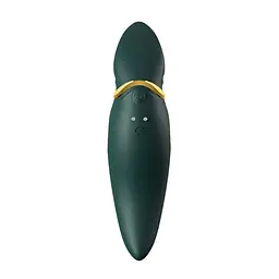Вібратор для клітора Zalo Hero 14.6 см зелений - мініатюра 4