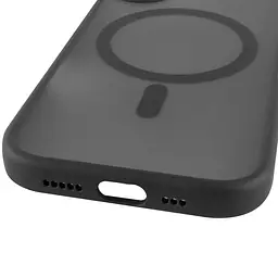 Чохол Ummi Colorful with MagSafe для Apple iPhone 17 (6.3) Чорний / Black - мініатюра 5