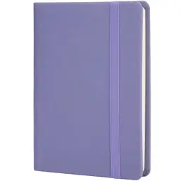 Книга записна Optima Vivella А6, 128 аркушів, лінія, бузкова (O20390-12)