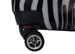 Валіза Worldline Airtex 809/zebra колір голубий розмір маленький S - мініатюра 2
