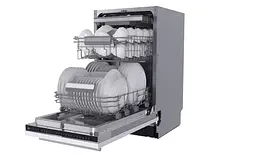 Посудомийна машина MIDEA MID45S160i (вбудована, 45см) - мініатюра 3