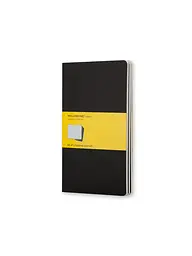 Записник Moleskine Cahier середній, Клітина Чорний (QP317)