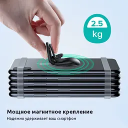 Автодержувач Car Holder L-103 магнітний тримач телефону в машину на торпеду - мініатюра 2