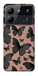 Чохол Demsky Пурхаючі метелики для ZTE Blade A54 4G