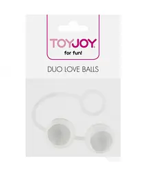 Вагінальні кульки Toy Joy Duo Love Balls - мініатюра 2