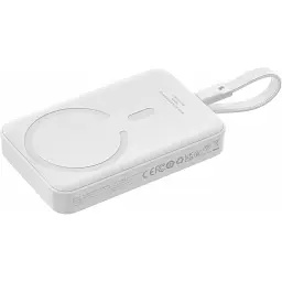 Зовнішній акумулятор Baseus Magnetic Mini 10000mAh 30W White (P1002210B223-00) [140838] - мініатюра 10