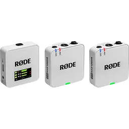 Мікрофонна радіосистема Rode Wireless GO Gen 3 White (WIGOGEN3W) [154377] - мініатюра 1