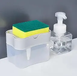 Дозатор Мила Soap Pump Sponge Caddy (0115) - мініатюра 4